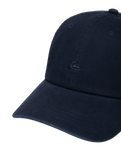 The Quiksilver Mens Decades Cotton Cap in Dark Navy