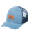 The Quiksilver Mens Down The Hatch Cap in Coronet Blue
