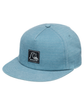 The Quiksilver Mens Heritage Cap in Real Teal