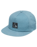 The Quiksilver Mens Heritage Cap in Real Teal