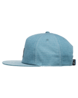 The Quiksilver Mens Heritage Cap in Real Teal