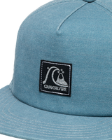 The Quiksilver Mens Heritage Cap in Real Teal