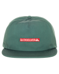 The Quiksilver Mens DNA Clicked Cap in Trekking Green