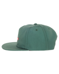 The Quiksilver Mens DNA Clicked Cap in Trekking Green