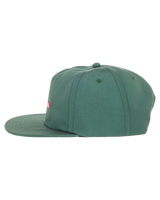 The Quiksilver Mens DNA Clicked Cap in Trekking Green