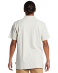 The Quiksilver Mens DNA Polo Shirt in Fog