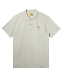 The Quiksilver Mens DNA Polo Shirt in Fog