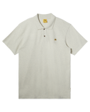 The Quiksilver Mens DNA Polo Shirt in Fog
