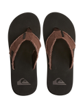Monkey Abyss Flip Flops in Demitasse