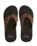 Monkey Abyss Flip Flops in Demitasse