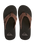Monkey Abyss Flip Flops in Demitasse