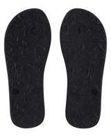 The Quiksilver Mens Molokai Art Flip Flops in Blue & Orange