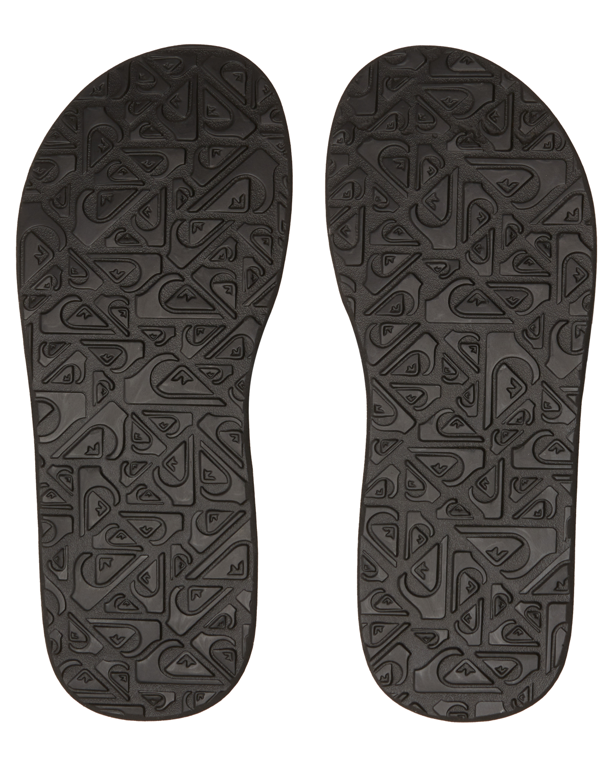 The Quiksilver Mens Rivi III Flip Flops in Black