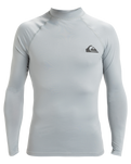The Quiksilver Everyday UPF50 Long Sleeve Rash Vest in Quarry | Available at Anns Cottage