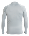 The Quiksilver Everyday UPF50 Long Sleeve Rash Vest in Quarry | Available at Anns Cottage