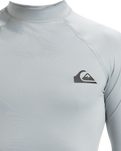 The Quiksilver Everyday UPF50 Long Sleeve Rash Vest in Quarry | Available at Anns Cottage