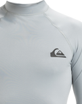 The Quiksilver Everyday UPF50 Long Sleeve Rash Vest in Quarry | Available at Anns Cottage