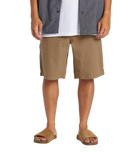 The Quiksilver Mens Carpenter Walkshorts in Timber Wolf