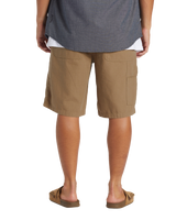 The Quiksilver Mens Carpenter Walkshorts in Timber Wolf