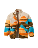 Fairbanks Full Zip Fleece Jacket in Mountain Sunset Multi