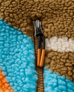 Fairbanks Full Zip Fleece Jacket in Mountain Sunset Multi