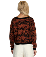 The RVCA Womens Happy Hour Cardigan in Black