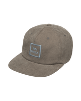 The RVCA Mens Freeman Snapback Cap in Balsam Green