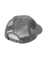 The RVCA Mens Dayshift Foamy Trucker Cap in Garage Blue