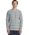 The RVCA Mens Day Shift Thermal Long Sleeve T-Shirt in Heather Grey