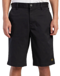 The RVCA Mens Americana Walkshorts in Black