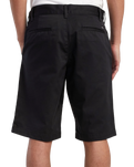 The RVCA Mens Americana Walkshorts in Black