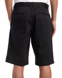 The RVCA Mens Americana Walkshorts in Black
