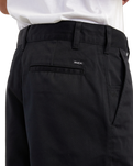 The RVCA Mens Americana Walkshorts in Black