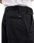 The RVCA Mens Americana Walkshorts in Black