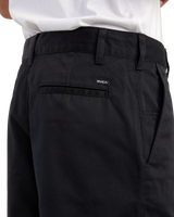 The RVCA Mens Americana Walkshorts in Black