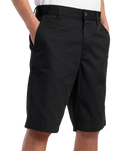 The RVCA Mens Americana Walkshorts in Black