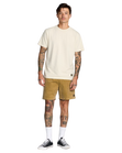 The RVCA Mens Escape Walkshorts in Ochre