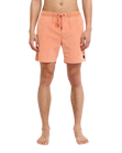 The RVCA Mens Escape Walkshorts in Tawny Orange