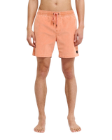 The RVCA Mens Escape Walkshorts in Tawny Orange