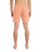 The RVCA Mens Escape Walkshorts in Tawny Orange