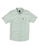 The RVCA Mens Anytime Shirt in Green Tea