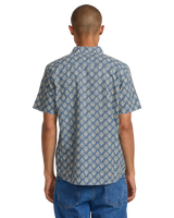 The RVCA Mens Vacationist Shirt in Indigo