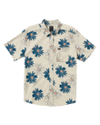The RVCA Mens Resort Shirt in Oatmeal