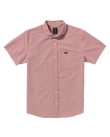 The RVCA Mens That'll Do Shirt in Dusty Pink