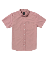 The RVCA Mens That'll Do Shirt in Dusty Pink