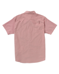 The RVCA Mens That'll Do Shirt in Dusty Pink
