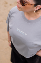 Drifter T-Shirt in Storm Grey