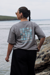 Drifter T-Shirt in Storm Grey