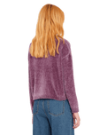 The Volcom Womens Bubble Tease Jumper in Vintage Violet