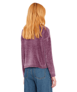 The Volcom Womens Bubble Tease Jumper in Vintage Violet